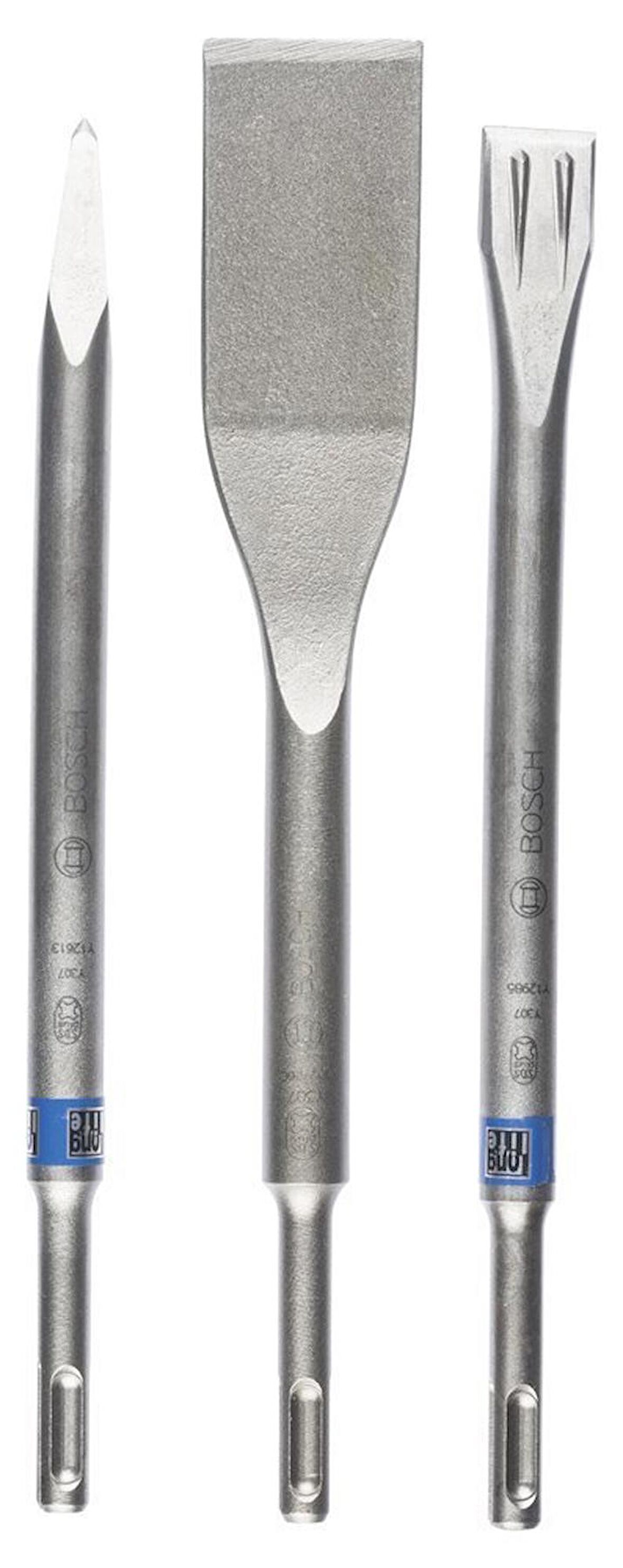 Bosch SDS Plus Kırıcı Uç Seti 3 Parça 2607019159